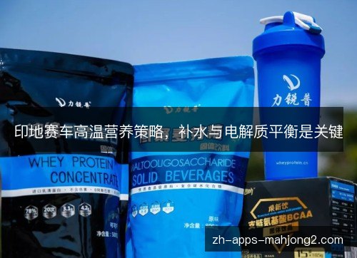 印地赛车高温营养策略,补水与电解质平衡是关键 印地赛车高温营养策略,补水与电解质平衡是关键